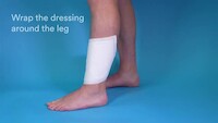 Video voor vouwtechnieken van 3M™ Kerramax Care™ superabsorberend verband