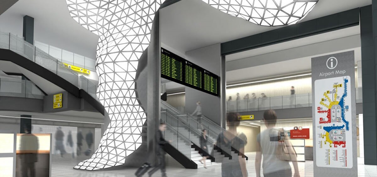 Luchthaven Vertrekomgeving
