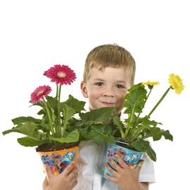 Afbeelding: we maken een bloempot