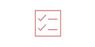Pictogram met een stuk beschreven papier
