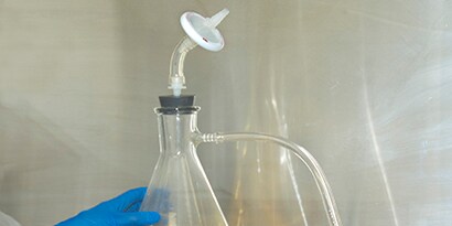laboratoriumbuis met luchtfiltratie
