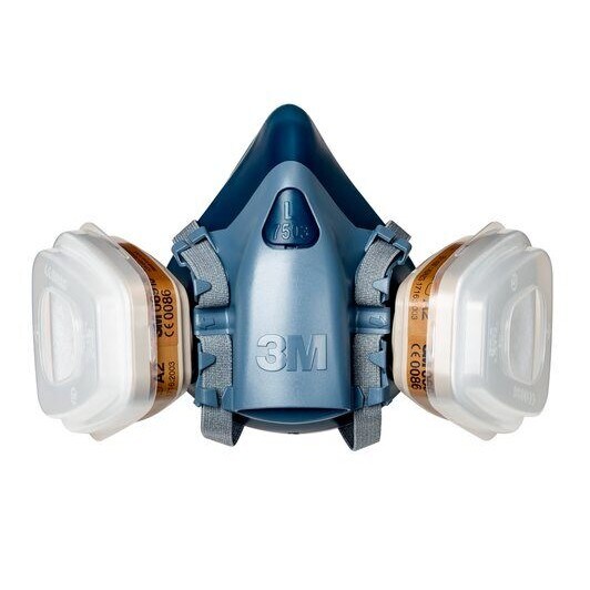 3M™ Kit met herbruikbaar halfgelaatsmasker, A2P3 R-filter, maat M, 50733
