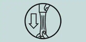 Pictogram dat toont dat Command™ haken en strips eenvoudig en schoon te verwijderen zijn
