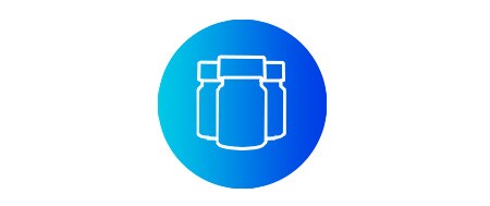 Pictogram met composietfles
