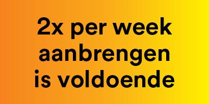 Cavilon™ Advanced Skin Protectant - Slechts twee keer per week aanbrengen
