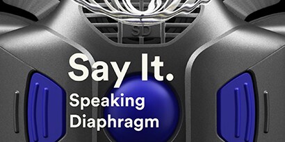 Say it. Optioneel spraakmembraan Klik hier en zie hoe het werkt.
