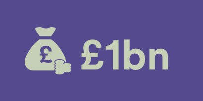 £ 1 miljard

