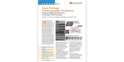 Anion-Exchange Chromatographic Clarification
