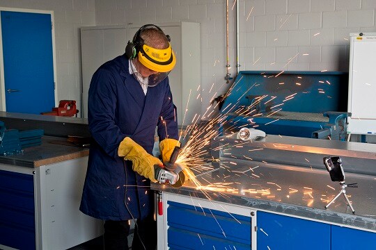 3M training voor schuren en polijsten
