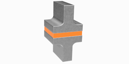 compressiespanning in lijmverbinding bij T-verbinding
