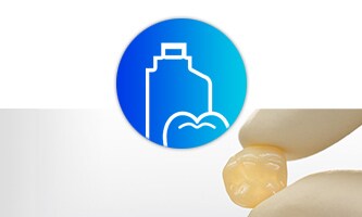 Pictogram met tijdelijk materiaal
