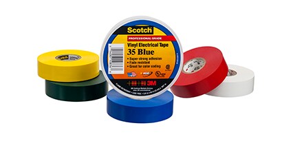 Scotch® 35 premium PVC isolatietape voor laagspanning
