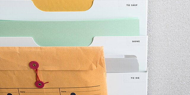 Markeer je archiefkasten met Scotch® Super-Hold Tape

