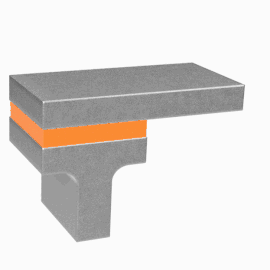 Lees meer over het effect van afschuifspanning op gehechte materialen.