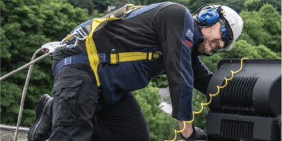 Ingenieurs in valbeveiligingssystemen
