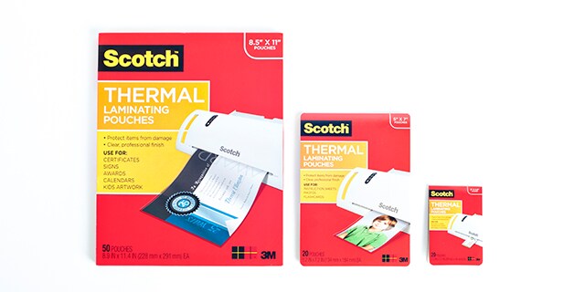 Scotch™ Thermal Laminating Pouches