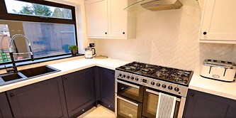 Interieur verfrist in keuken van particuliere klant
