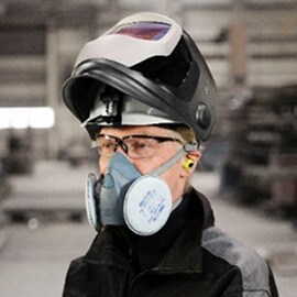 Herbruikbare maskers voor lassen