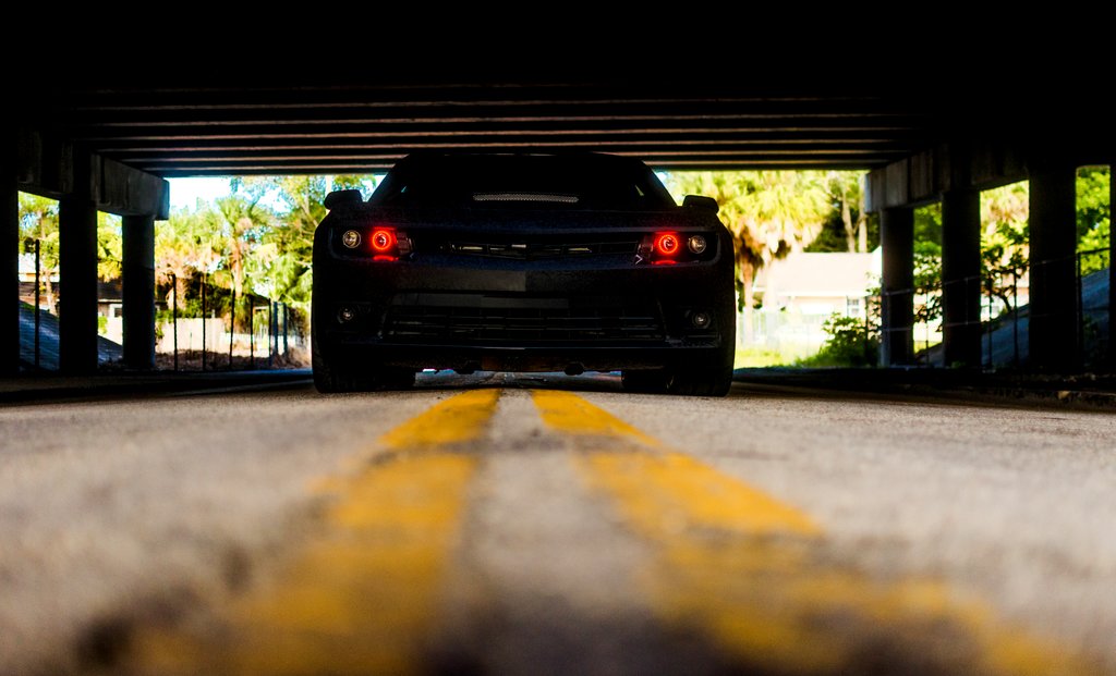 Auto gewrapt met Shadow Black folie