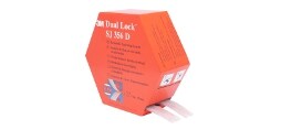 3M™ Dual Lock™ Hersluitbare KlikbandSJ356D, Transparant, dubbele verpakking