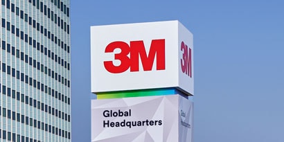 Bord 3M internationaal hoofdkantoor
