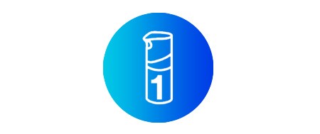 pictogram van fles met tandheelkundig adhesief
