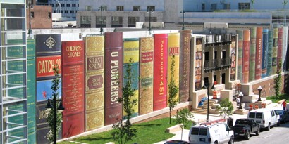Outdoor graphics gebouwen

