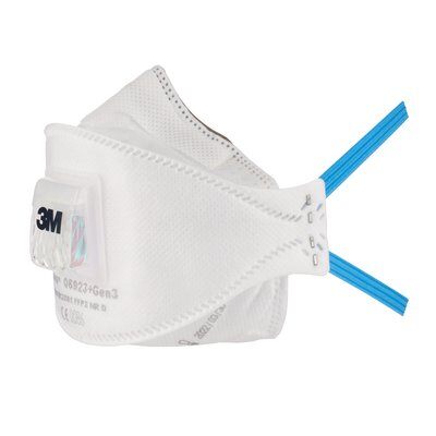 3M™ Stofmasker 06923+, FFP2, met uitademventiel
