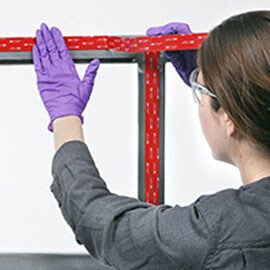 Paneel op frame-toepassingen