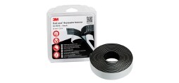 3M™ Dual Lock™ Hersluitbare Klikband SJ354B, Zwart, hersluitbare verpakking, voor binnengebruik