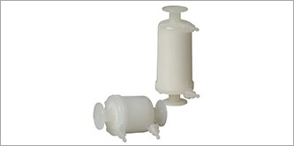 Afbeelding van het product 3M™ LifeASSURE™ PDA Serie Filter Capsule op witte achtergrond
