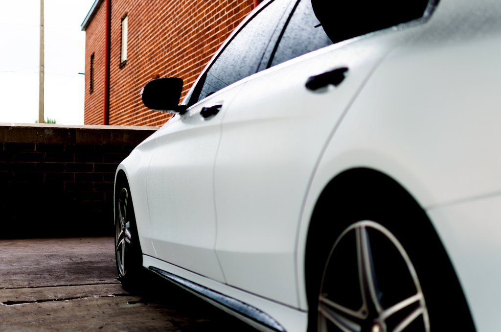 Auto gewrapt met Satin Flip Ghost Pearl folie