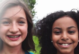 Lachende orthodontie patiënten