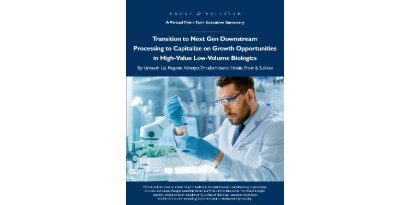 Transition to Next Gen Downstream Processing

