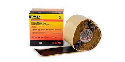 Scotch® 2228 zelffuserende rubber mastiektape

